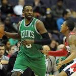 Jeff Green was defended by Bradley Beal of the Wizards. Green had 39 points, a season high.