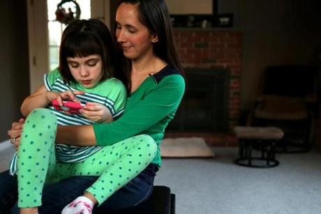 Jill Osborn hopes marijuana will help her daughter Haley, 7, with her seizures.
