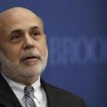 Outgoing  Federal Reserve Board Chairman Ben Bernanke.