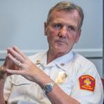 Acting Fire Commissioner John Hasson was a deputy chief.