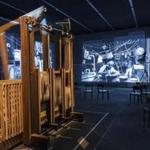 William Kentridge’s “The Refusal of Time” (above and below) is a collaboration with Philip Miller, Catherine Meyburgh, and Peter Galison that features mysterious moving images and a kinetic sculpture. 