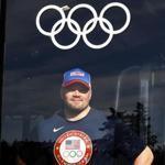 US bobsled pilot Steve Holcomb is vying for a second gold medal.