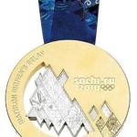 The gold medal for the Sochi Games.