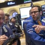 Specialist trader Michael Pistillo, Jr. gave out a price for a trade on the floor of the New York Stock Exchange. 