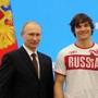 US-born snowboarder Vic Wild met Vladimir Putin in Sochi.