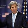 Secretary of State John Kerry spoke at the US Embassy in Kiev on Tuesday.
