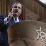 “Let’s come out of this . . . not only resolved to stand for our principles, but let’s come out of this conference resolved to win elections again,” New Jersey Governor Chris Christie said.