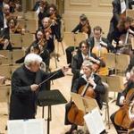 Christoph von Dohnányi conducting the Boston Symphony Orchestra at Symphony Hall on Saturday.