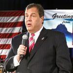 New Jersey Governor Chris Christie held a town hall meeting in Belmar, N.J., on March 25.