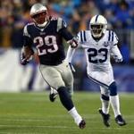 LeGarrette Blount had a big day against the Colts.. (Photo by Elsa/Getty Images)