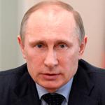 President Vladimir Putin presided at a meeting of the Russian Security Council at the Kremlin on Friday.