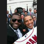 David Ortiz and President Obama posed for this selfie Tuesday.