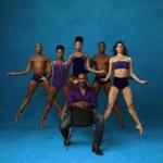 Alvin Ailey American Dance Theater artistic director Robert Battle (front) with (from left) Antonio Douthit-Boyd, Rachael McLaren, Jacqueline Green, Jamar Roberts, and Alicia Graf Mack. 