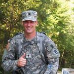 Scott Brown in the National Guard.