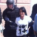Among those arrested was Gladys Vega of Chelsea Collaborative.