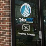 TelexFree’s Marlborough offices were searched on Tuesday, the day after the company sought bankruptcy protection. Authorities allege it is simply a pyramid scheme.
