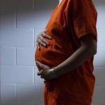 A pregnant female inmate at Western Massachusetts Regional Women's Correctional Center. 