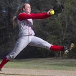 Silver Lake star pitcher Maddy Barone has been a step ahead of hitters all season. Globe Staff Photo by Stan Grossfeld.