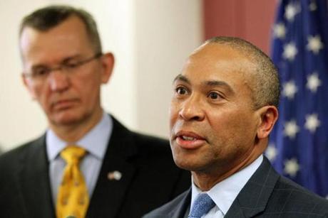 Governor Deval Patrick accepted the resignation of Olga Roche.
