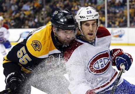 The Bruins and Canadiens go head-to-head in Game 2 Saturday at 12:30 p.m.
