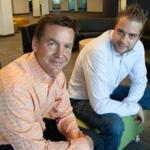 Acquia chief executive Tom Erickson, left, and cofounder/CTO Dries Buytaert.