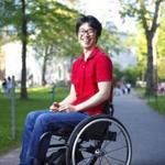 Kunho Kim will travel to Los Angeles in an accessible van.