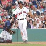 Xander Bogaerts went 1-for-4 in the Red Sox? loss Saturday. 