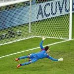Mexico's goalkeeper Guillermo Ochoa stopped Brazil?s Neymar in the 26th minute to help preserve the tie.