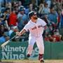 Mike Napoli?s home run in the tenth inning gave the Red Sox the win. 