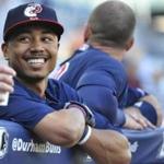 Mookie Betts played his first game for Pawtucket June 4.