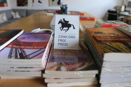 The Concord Free Press gives away books for free to readers who will donate to a charity or person in need.
