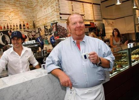 Chef Mario Batali at Eataly's in New York City.
