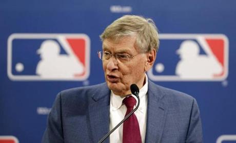 Bud Selig, who turns 80 this month, is expected to step down as Major League Baseball?s commissioner following this season. (AP Photo/Paul Sancya)
