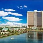 A rendering of the proposed Wynn casino in Everett.