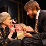 Nancy E. Carroll as Vera and Tom Rash as Leo, her grandson, in Amy Herzog?s ?4000 Miles? at Gloucester Stage Company. 