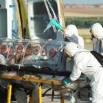 Priest Miguel Pajares became the first Ebola patient evacuated to Europe when he arrived in Madrid on Thursday.