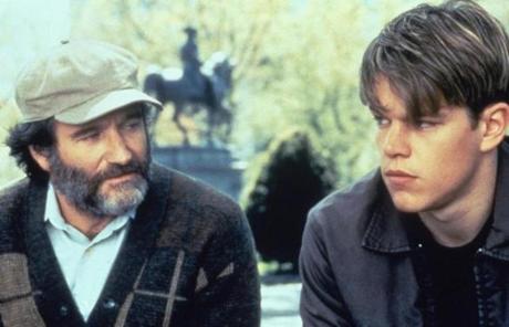 Williams appeared with Matt Damon in ?Good Will Hunting,? a 1997 film set in the Boston area.
