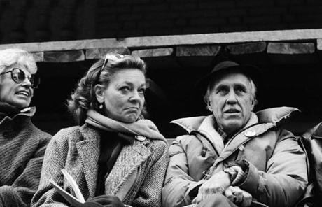 Lauren Bacall and Jason Robards in 1982.
