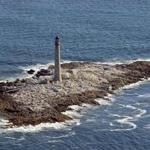 The Boon Island Light Station sits in the Gulf of Maine about 6 miles off the coast of York.