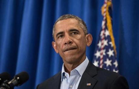 Speaking in Martha's Vineyard, President Obama condemned the beheading of journalist James Foley.
