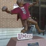 This photo of BC?s Doug Flutie statue was shared with media by The Gold Group. 