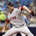 Clay Buchholz struck out six and didn?t walk a batter during his complete-game shutout.