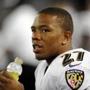 Ravens running back Ray Rice married Janay Palmer shortly after a domestic violence incident between the two in February.