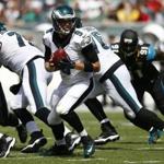 Quarterback Nick Foles and the Eagles fell behind 17-0 before rallying in their opener vs. the Jaguars.
