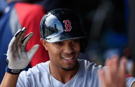 Xander Bogaerts has picked it up recently at the plate and in the field.
Jamie Squire/Getty Images
