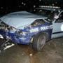 This State Police cruiser struck a Honda Pilot last year, injuring the Chelmsford couple inside. 