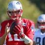 Tom Brady did practice Friday, but he was limited. Jonathan Wiggs/globe staff