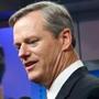 Massachusetts gubernatorial candidate Charlie Baker spoke to reporters after a debate last week. His team has built a get-out-the-vote machine, a ?supercomputer? scheme outpacing any past statewide GOP effort in Massachusetts. 