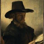Man Reading? (c. 1648), a painting attributed to Rembrandt van Rijn, at the Clark Art Institute.