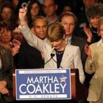 Martha Coakley delivered the concession speech to her Senate run in January 2010. 
